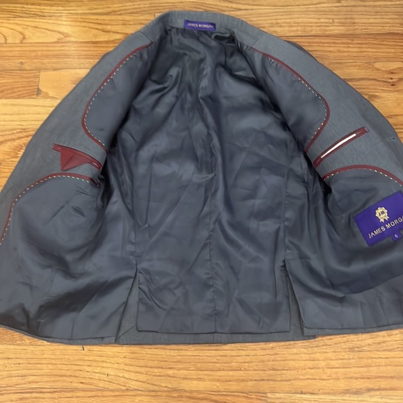 BOYS NWT JAMES MORGAN SUIT JACKET. Just like Dad. Sz 6 - Picture 2 of 5